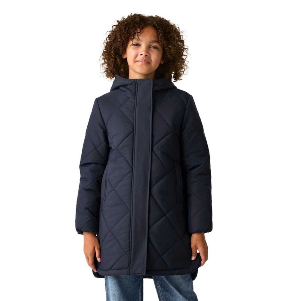 Regatta Childrens/Kids Elryse Quilted Padded Jacket / Navy